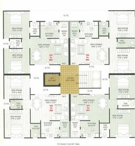 Project Image of 345.95 - 421.51 Sq.ft 2 BHK Apartment for buy in Pushpak Harmony