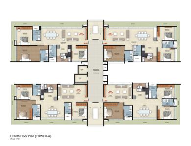 Project Image of 2740 Sq.ft 3 BHK Apartment / Flat for sale in Nagavara for Rs. 37900000