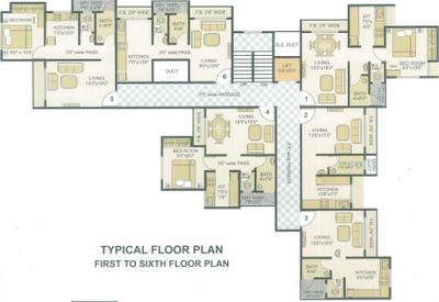Project Image of 440 Sq.ft 1 BHK Apartment / Flat for sale in Sagarli Gaon for Rs. 4200000