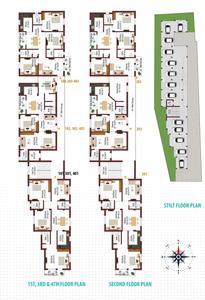 Project Image of 1338.0 - 1668.0 Sq.ft 2 BHK Apartment for buy in Sineway Saanvi Enclave
