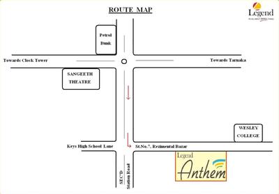 Project Image of 1450 Sq.ft 3 BHK Apartment / Flat for sale in Chilakalguda for Rs. 9000000