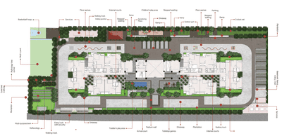 Project Image of 1192.0 - 1600.0 Sq.ft 2 BHK Apartment for buy in Vajram Millennial Homes 2 0