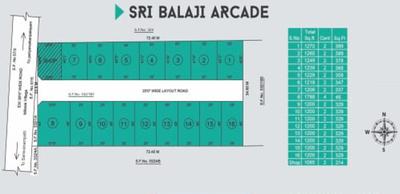 Project Image of 846.0 - 1352.0 Sq.ft 2 BHK Villa for buy in Sri Balaji Arcade Phase 2 