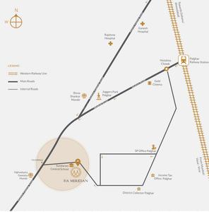 Project Image of 172.0 - 258.0 Sq.ft 1 RK Apartment for buy in Fia Meridian