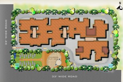 Project Image of 954.0 - 1646.0 Sq.ft 2 BHK Apartment for buy in DABC Gokulam Phase III