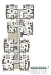 Project Image of 1250.0 - 1980.0 Sq.ft 2 BHK Apartment for buy in Aparna Kanopy Marigold