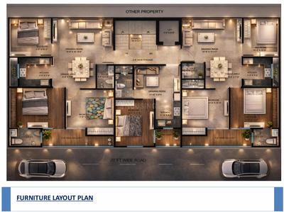 Project Image of 500.0 - 1300.0 Sq.ft 1 BHK Builder Floor for buy in JMK Ambika Luxury Homes