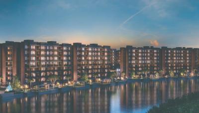 Emperia Akshar Rivergate Plot E Elevation 1