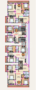 Project Image of 804.5 - 1135.6 Sq.ft 2 BHK Apartment for buy in Shri The Platinum Residency