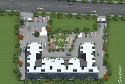 Project Image of 249.0 - 486.0 Sq.ft 1 BHK Apartment for buy in Aishwaryam Nivaara A And B