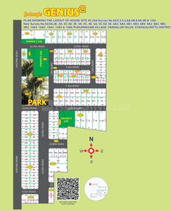 Project Image of 528.0 - 3685.0 Sq.ft Residential Plot Plot for buy in Galaxy Genius Square