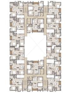 Project Image of 909.0 - 927.0 Sq.ft 2 BHK Apartment for buy in Jain Ananya