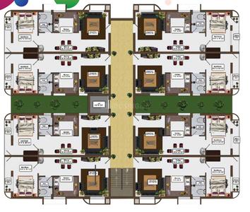 Project Image of 578.02 - 1319.0 Sq.ft 1 BHK Apartment for buy in M And C Monte Vue