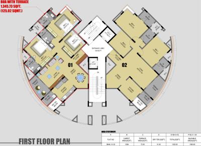 Project Image of 1024.0 - 1788.8 Sq.ft 1 BHK Apartment for buy in Kirti Crest Avenue