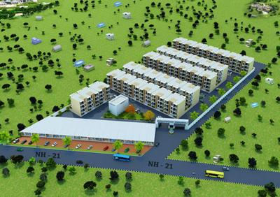 Project Image of 0.0 - 1190.0 Sq.ft 2 BHK Apartment for buy in Shanti Hollywood Heights I