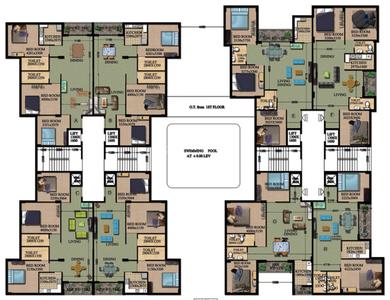 Project Image of 1210.0 - 1530.0 Sq.ft 2 BHK Apartment for buy in Rajwada Grand