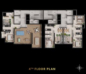Project Image of 489.0 - 1955.0 Sq.ft 1 BHK Apartment for buy in Esto Arkis