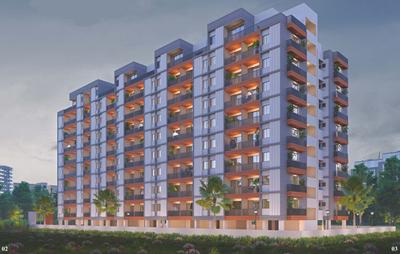 Project Image of 387.07 - 498.91 Sq.ft 1 BHK Apartment for buy in Zara Gousiya Heights