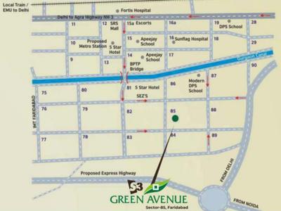 Project Image of 316.46 - 645.84 Sq.ft 1 BHK Apartment for buy in S3 Green Avenue