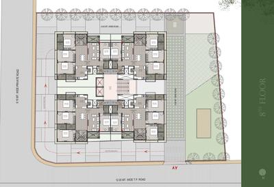 Project Image of 1738.91 - 2529.41 Sq.ft 4 BHK Apartment for buy in Rajshree Samvar 2
