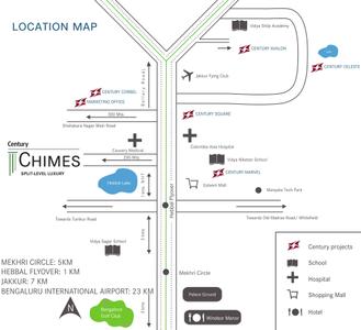 Project Image of 1672.0 - 2996.0 Sq.ft 3 BHK Apartment for buy in Century Chimes
