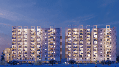 Project Image of 1183.0 - 1976.0 Sq.ft 2 BHK Apartment for buy in Vantage KVS Raju Towers