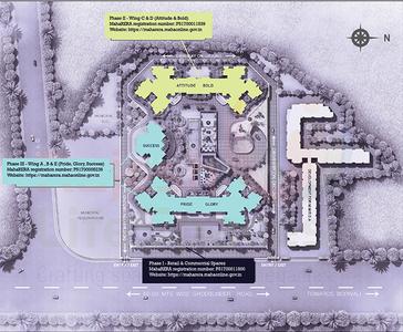Project Image of 1126.0 - 2088.95 Sq.ft 3 BHK Apartment for buy in Rajesh Raj Tattva Phase II Wing C and D