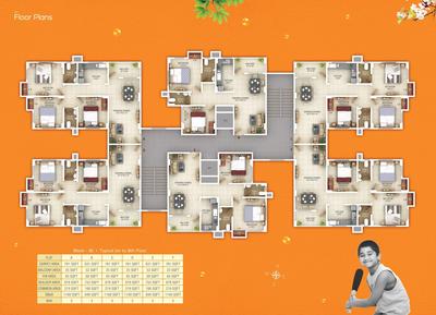 Project Image of 475.0 - 1425.0 Sq.ft 1 BHK Apartment for buy in Millenium Garden