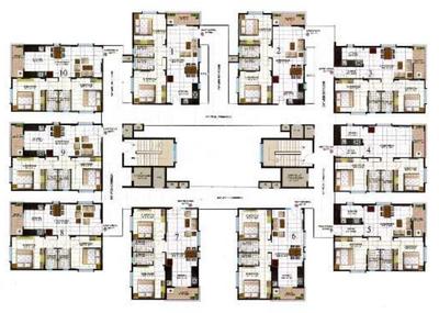 Project Image of 950.0 - 1330.0 Sq.ft 2 BHK Apartment for buy in Indya The Greens Phase II