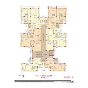Project Image of 438.0 - 935.0 Sq.ft 1 BHK Apartment for buy in Realmark Kabyo Neer