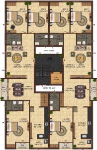 Project Image of 0.0 - 1875.0 Sq.ft 3.5 BHK Apartment for buy in India Nakshatra 