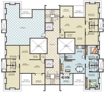 Project Image of 1025 Sq.ft 2 BHK Apartment / Flat for sale in Mundhwa for Rs. 7700000