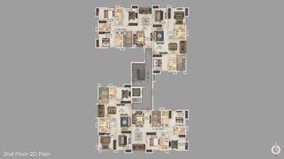Project Image of 809.0 - 1102.0 Sq.ft 2 BHK Apartment for buy in Noble Anthem