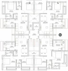 Project Image of 560.0 - 966.0 Sq.ft 2 BHK Apartment for buy in Gunjan Basera