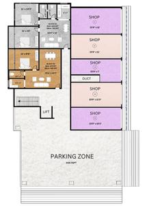 Project Image of 581.0 - 1094.0 Sq.ft 1 BHK Apartment for buy in Gita Bellevue Apartment