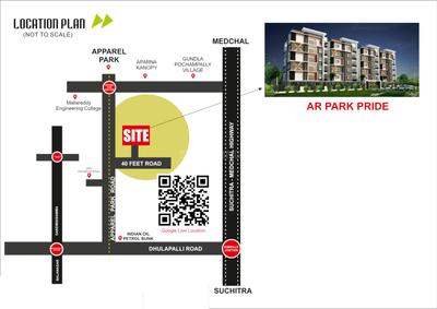 Project Image of 1169.93 - 1749.89 Sq.ft 2 BHK Apartment for buy in A R Park Pride