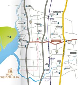 Project Image of 675.0 - 763.0 Sq.ft 2 BHK Apartment for buy in Nicco Sundermilan