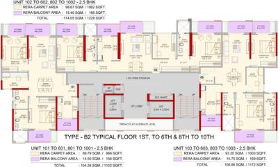 Project Image of 743.89 - 1973.02 Sq.ft 2 BHK Apartment for buy in Adani Atelier Greens