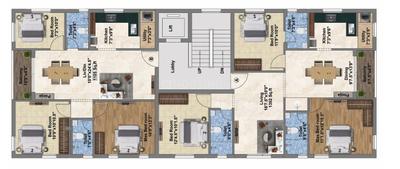 Project Image of 1105.0 - 1352.0 Sq.ft 3 BHK Apartment for buy in Avatar Emerald