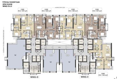 Project Image of 850 Sq.ft 2 BHK Apartment / Flat for sale in Girgaon for Rs. 46000000