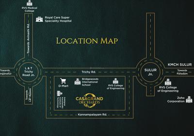 Project Image of 1203.0 - 1204.0 Sq.ft 2 BHK Apartment for buy in Casagrand Orchards Phase 1