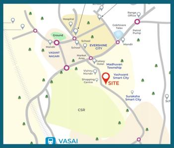 Project Image of 670 Sq.ft 1 BHK Apartment / Flat for sale in Vasai East for Rs. 4055000