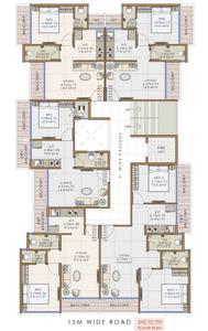 Project Image of 465.0 - 765.0 Sq.ft 1 BHK Apartment for buy in Hezal And Navya Shiv Ganesh