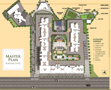 Project Image of 463.0 - 916.0 Sq.ft 1 BHK Apartment for buy in Rassaz Greens 