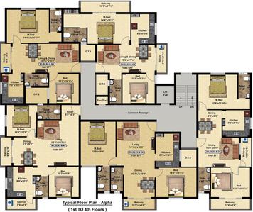 Project Image of 586.0 - 1151.0 Sq.ft 1 BHK Apartment for buy in Steps Stone HariSri