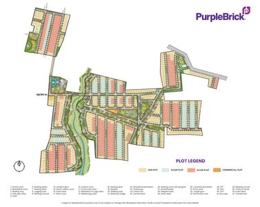 Project Image of 1163.0 - 2000.0 Sq.ft Residential Plot Plot for buy in Purplebrick Avenue Garden Phase 3