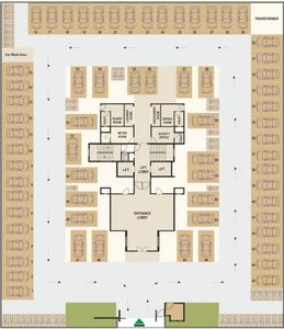Project Image of 950.0 - 963.0 Sq.ft 3 BHK Apartment for buy in Sairaj Sky Court Apartments