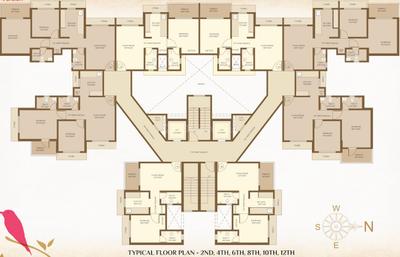 Project Image of 0.0 - 613.0 Sq.ft 2 BHK Apartment for buy in Gurukrupa Amber Vista