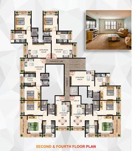 Project Image of 424.0 - 690.0 Sq.ft 1 BHK Apartment for buy in Motiram Darshan NX 1
