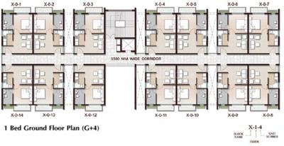 Project Image of 670.0 - 1050.0 Sq.ft 2 BHK Apartment for buy in New Age Swayam City